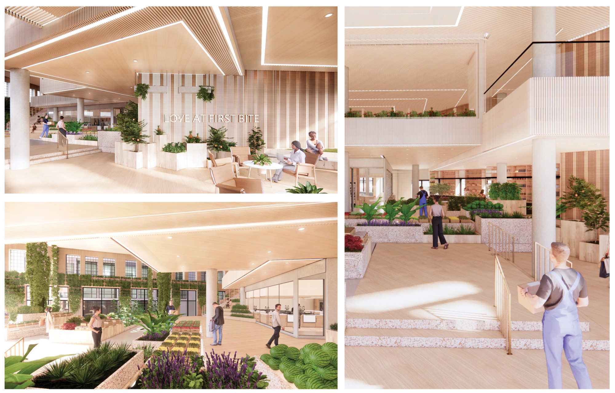 “Love at First Bite” by Bryce Delaney (2022) - An interior design model